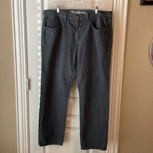Flag & Anthem 36/30 grey jeans preppy workwear western event night fall winter